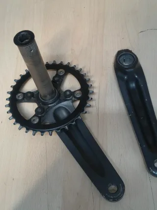 Bielas monoplato Shimano