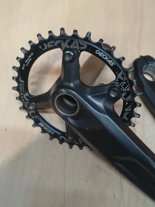 Bielas monoplato Shimano