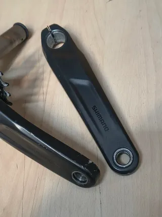 Bielas monoplato Shimano