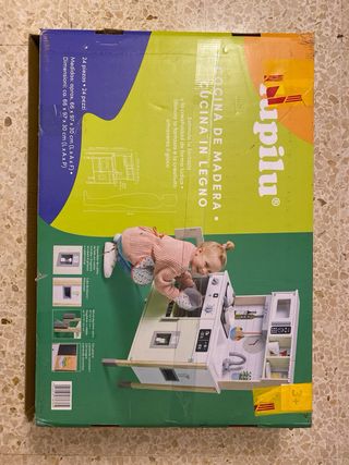 Cocinita de madera Lupilu (Lidl) - a estrenar