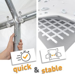 Carpa Fiesta 4x8m Eventos Lona