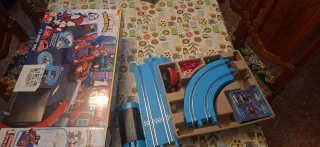 Pista Carreras Spiderman Go First spidey