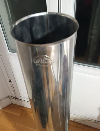 Tubo chimenea/estufa acero inoxidable