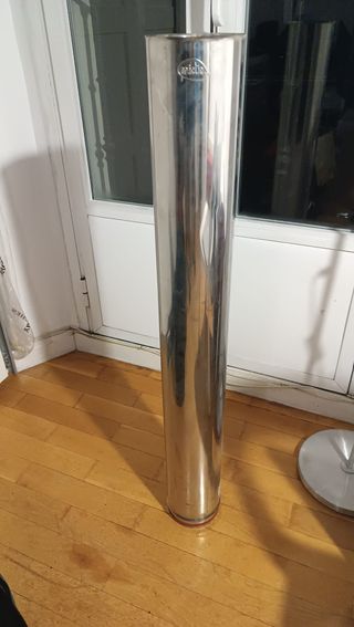 Tubo chimenea/estufa acero inoxidable