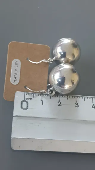 Pendientes de Plata de Ley