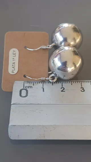 Pendientes de Plata de Ley