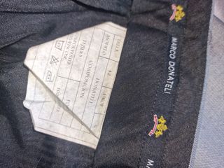 Traje de chaqueta plateado hombre