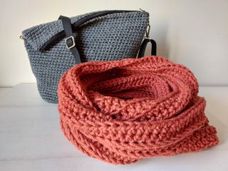 Bufanda nueva crochet infinita