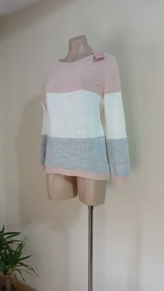 Jersey de mujer con rayas