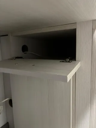 Cama nido compacta con cajones y cama extra de 90.