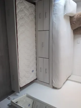 CAMA+ cama nido + mesa y almacenaje bajo mesa