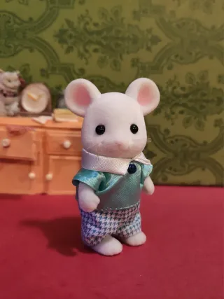 Topo Bianco Marshmallow Figlio Sylvanian Families