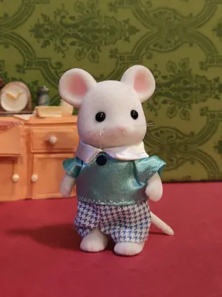 Topo Bianco Marshmallow Figlio Sylvanian Families