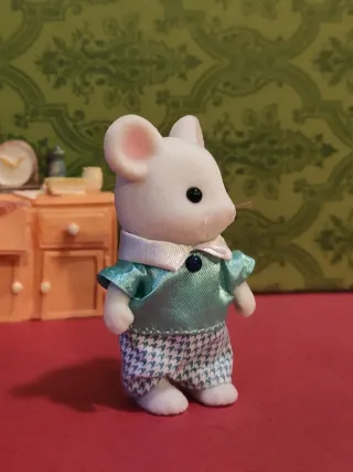 Topo Bianco Marshmallow Figlio Sylvanian Families