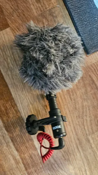 Micrófono Rode VideoMicro Negro/Rojo