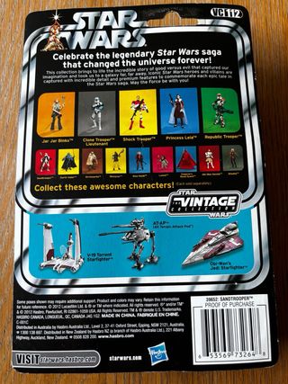 Star Wars imperial Sandtrooper VC112 Hasbro
