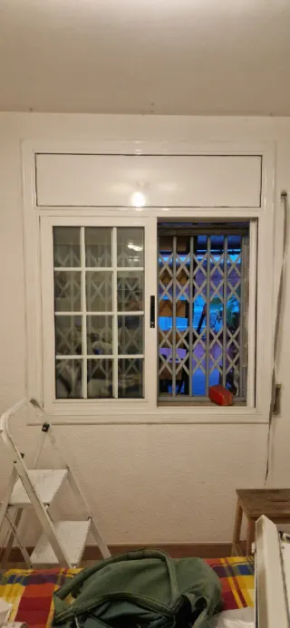 Ventana corredera aluminio blanco urge
