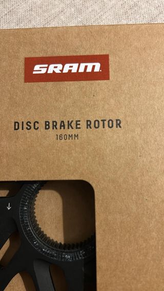 NUEVOS 2 discos SRAM Paceline X Centerlock 160mm
