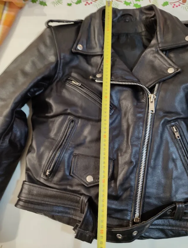 Chaqueta Piel Moto Mujer Talla L