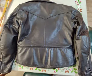Chaqueta Piel Moto Mujer Talla L
