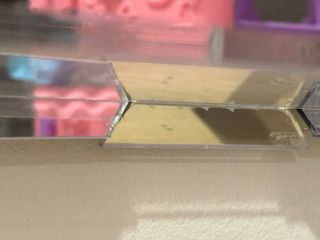 Juego 2 vitrinas acrílicas