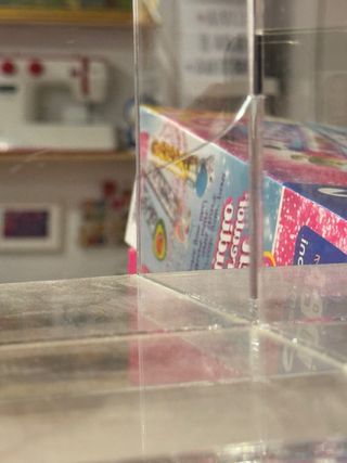 Juego 2 vitrinas acrílicas