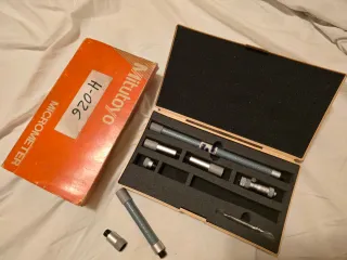 Juego Micrómetros Mitutoyo H-026