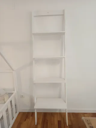 Estantería Escalera Blanca