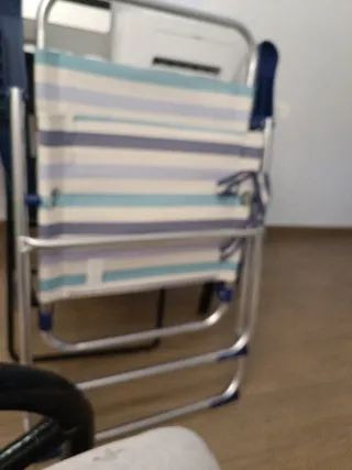 2 Sillas Plegables Campo/Playa El Corte Inglés