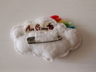 Broches Art. Ginny Diseño Pintura Ballet Arcoíris