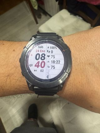 Garmin Fenix 7X Pro Solar Negro con dos meses