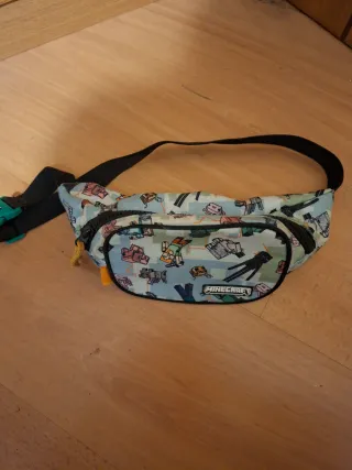 Riñonera infantil Minecraft