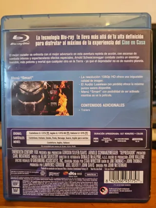 Depredador Blu-ray Schwarzenegger Español