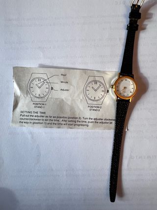 Orologio donna mancino nuovo 22mm