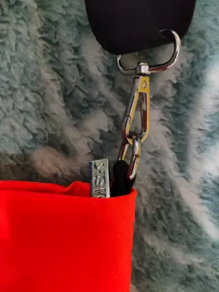 Bolso bandolera naranja fluor