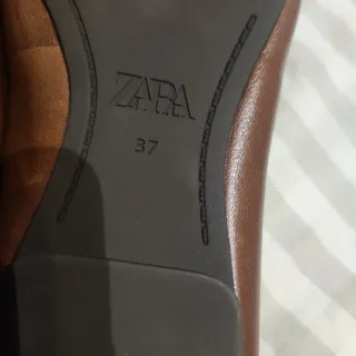 Bailarinas Zara Marrón Talla 37