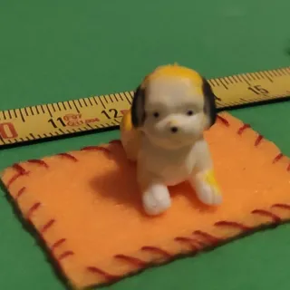 Miniatura Pechinese & Tappetino handmade