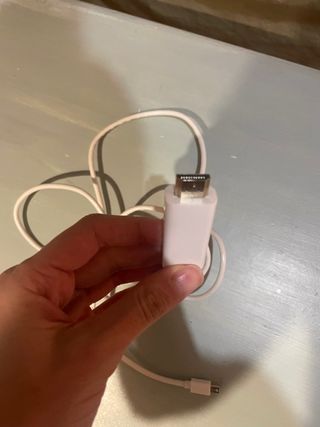 Cable HDMI a Micro USB Blanco