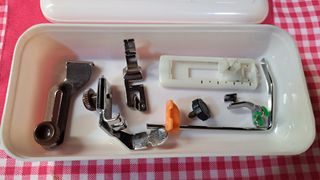 Lote Acessórios Máquina Costura Original