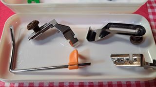 Lote Acessórios Máquina Costura Original