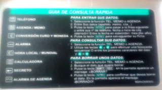 Agenda Electrónica Calculadora Reloj