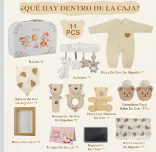 Cesta Regalo Bebé Ositos