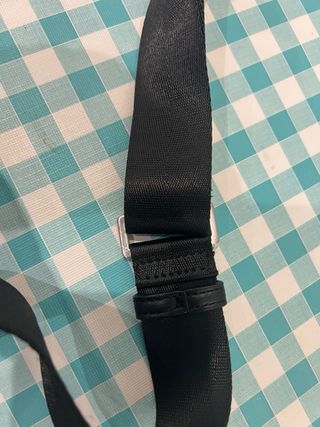 Bolsito Guess Negro/Gris Hombre