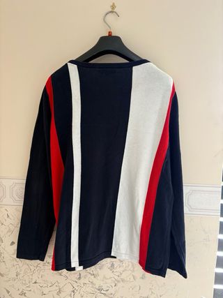 Maglioncino Tommy Hilfiger Blu/Bianco Taglia XL