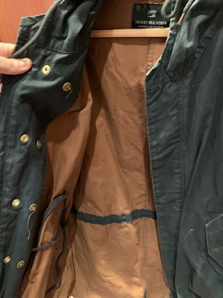Parka impermeable Scotch&Soda forro desenfundable