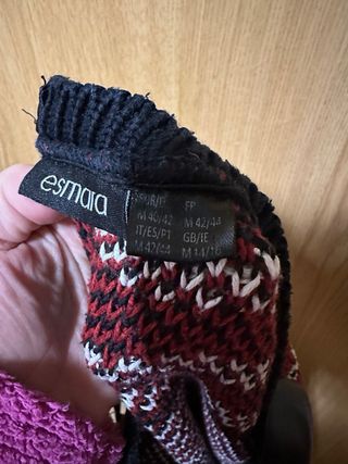 Jersey de punto estampado