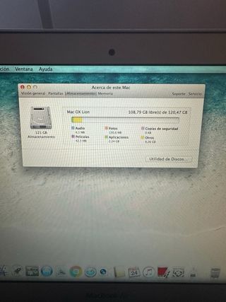 MacBook Air A1370 Año 2012