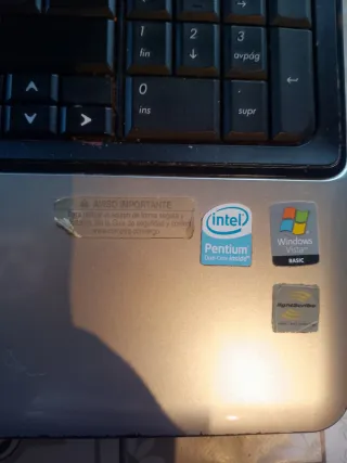 Portátil Compaq Negro para piezas