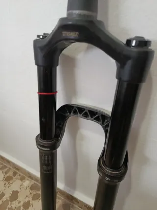 Horquilla Bicicleta Negra