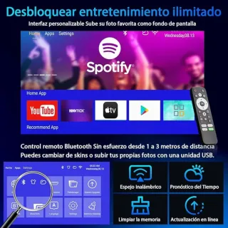 Proyector HD 1080p Nuevo